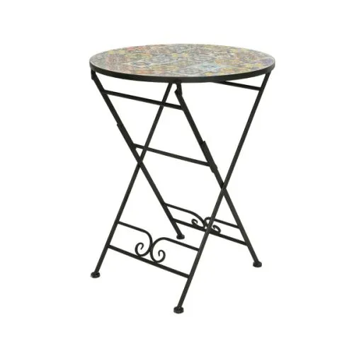 Metalni sto mozaik, 60x75 cm