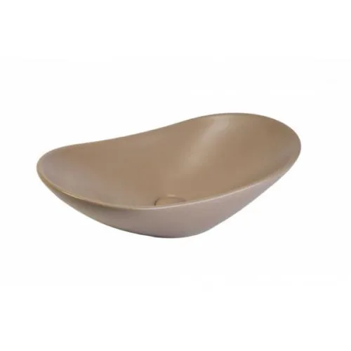Minotti nadgradni lavabo 615x360x155 mm mat bež