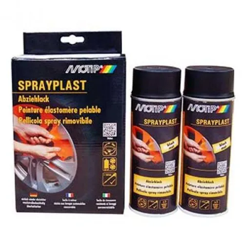 MoTip Sprej folija crna mat 2x400ml 396588
