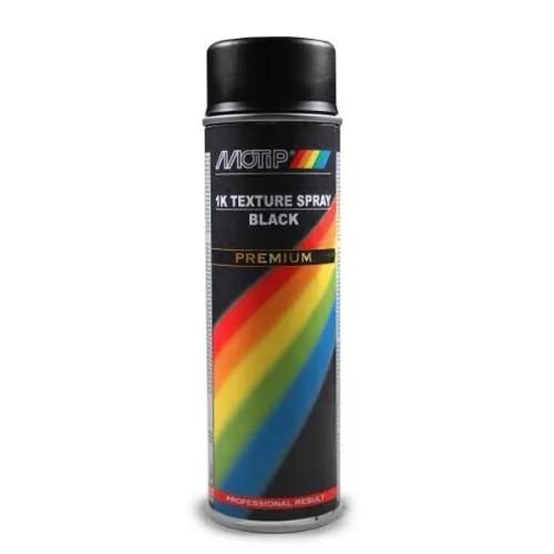MoTip Sprej textura 1k crni 500ml 04123