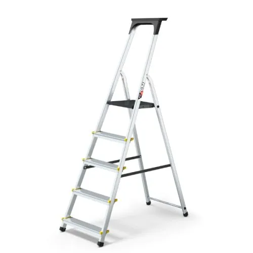 MS Pro aluminijumske merdevine 4+1 gazišta