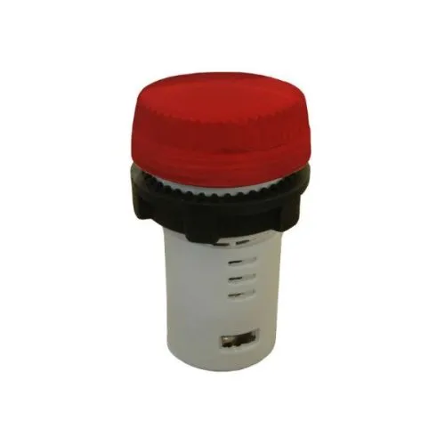 Mutlusan signalna lampa BA9S led crvena fi22