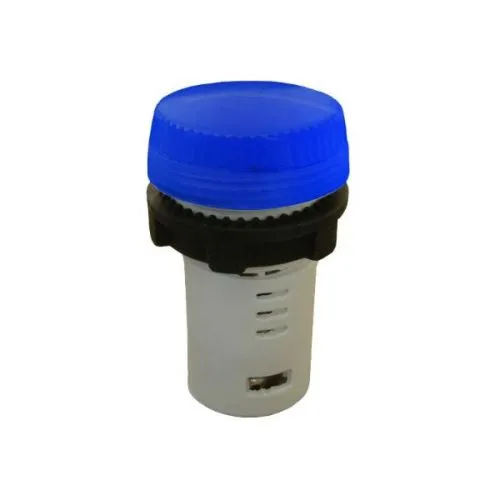 Mutlusan Signalna lampa BA9S led plava fi22