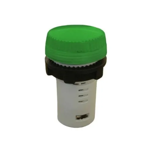 Mutlusan signalna lampa BA9S led zelena fi22