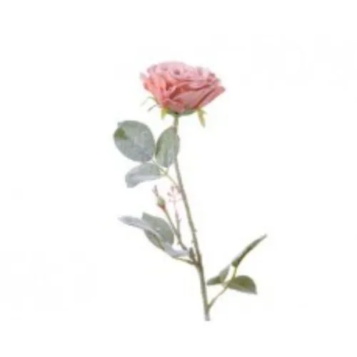 Novogodišnja dekoracija roze ruža