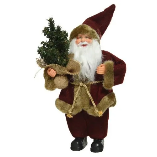 NOVOGODIŠNJA FIGURA DEDA MRAZ 30CM