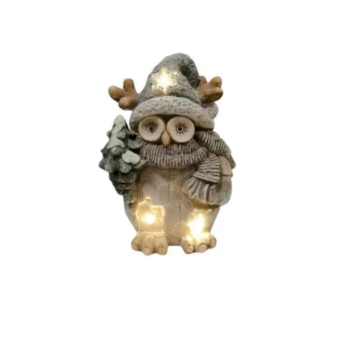 Novogodišnja figura sova