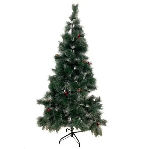 Novogodišnja jelka BBŠ-240 beli vrh šišarke 240 cm