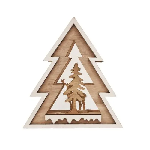 Novogodišnja LED dekoracija jelka