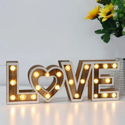 Novogodišnja LED dekoracija Love