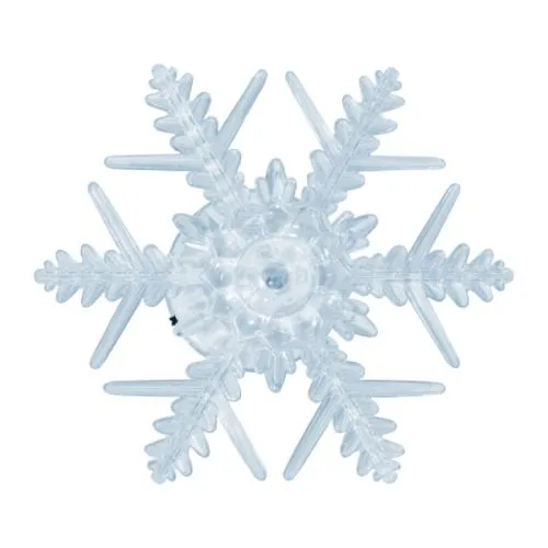 Novogodišnja pahulja sa LED diodama 10cm