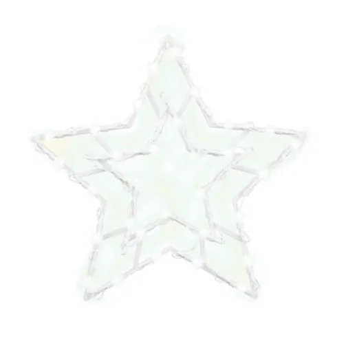 Novogodišnja zvezda sa LED diodama 33cm