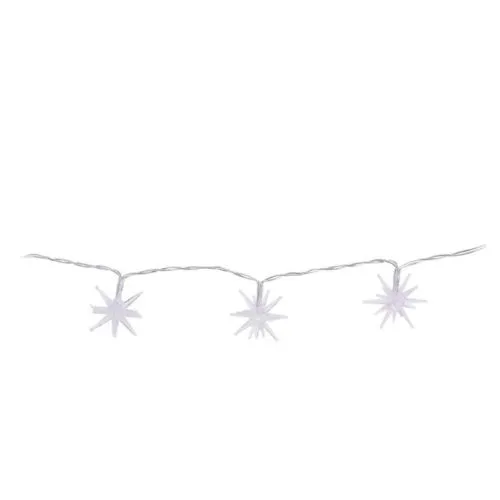 Novogodišnje LED svetiljke zvezde 10 komada, 1.2 m