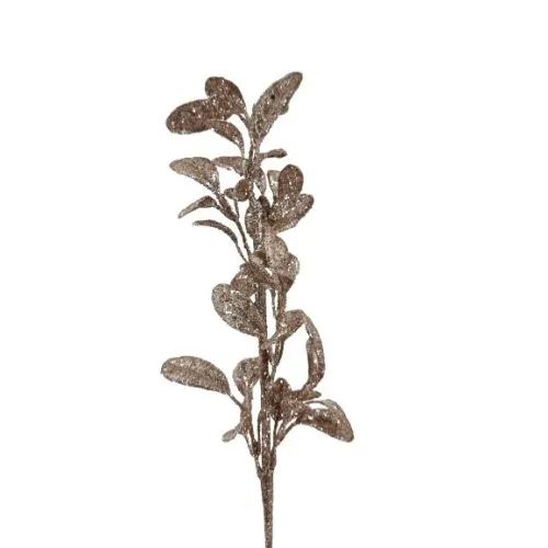 Novogodišnji cvet zlatni 50cm