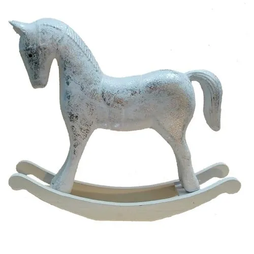 Novogodišnji drveni konjić 26cm