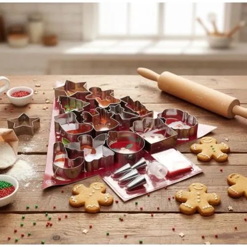 NOVOGODIŠNJI SET KALUPA ZA KOLAČE 16/1