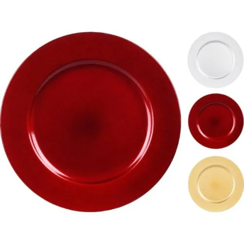 Novogodišnji tanjir 33cm više boja