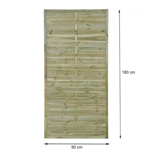 Ograda drvena panel 180x90 cm