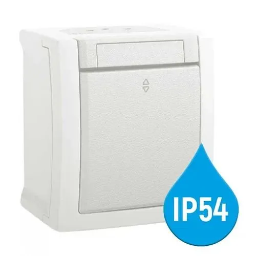 PANASONIC Naizmenični prekidač beli OG 10A 250V IP54 WPTC4003-2WH EU2 PACIFIC