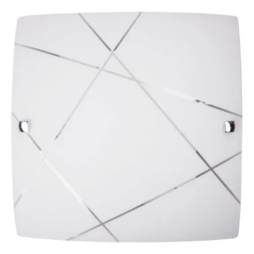 PHAEDRA plafonjera 300x300 E27 60W belo
