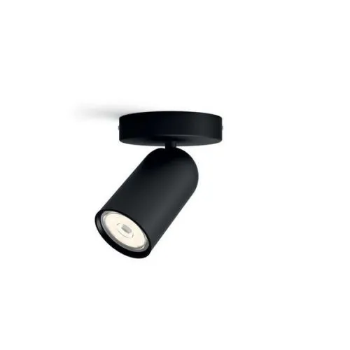 Philips Pongee spot svetiljka crna max 1x10W GU10