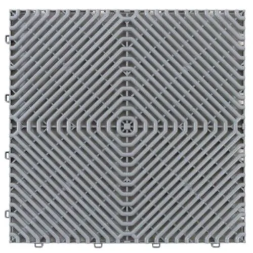 Ploča PVC Romb siva 385x385x17 mm uklapajuće 10 kom