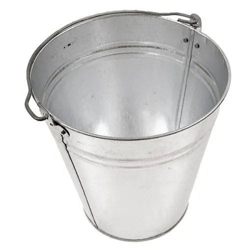 Pocinkovana kofa 15 l