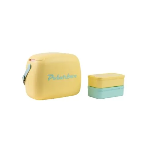Polarbox Pop piknik ručni frižider 6l, žuti