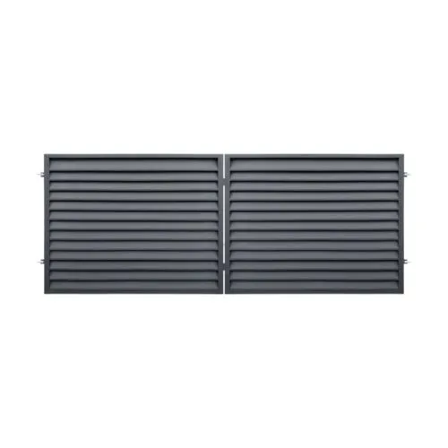 Polbram Klaudia dvokrilna metalna kapija 4,00x1,50m
