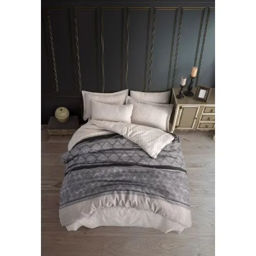 Posteljina double 200x220 cm Creative Grey