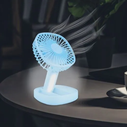Prosto stoni USB mini ventilator, plavi
