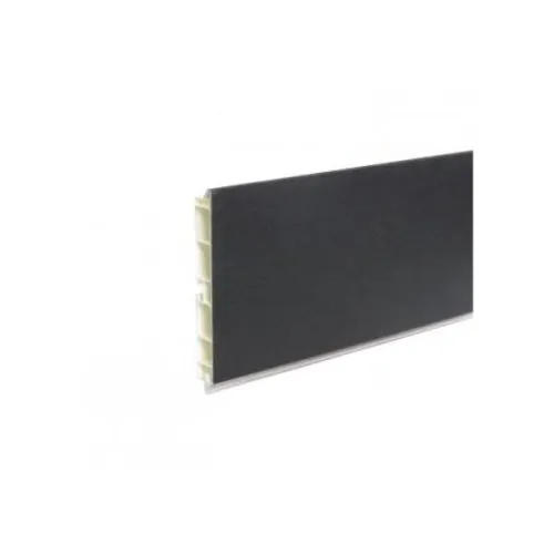 PVC cokla crna 10cm mat