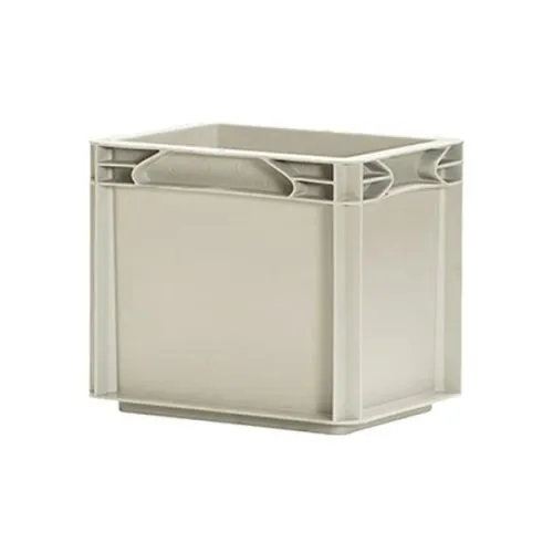 PVC korpa 20 x 15 x 17cm siva