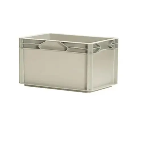 PVC korpa 30 x 20 x 17cm siva