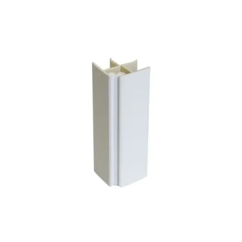 PVC ugao za coklu 10cm bela sjaj