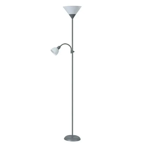 Rabalux Action podna lampa sa čitačem E27 100W+E14 25W