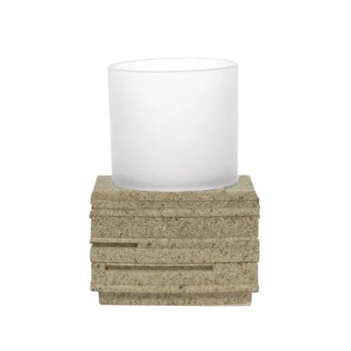 Ridder Čaša Brick bež poliresin