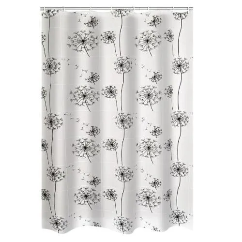 Ridder Zavesa za kadu Moonflower 180x200 peva