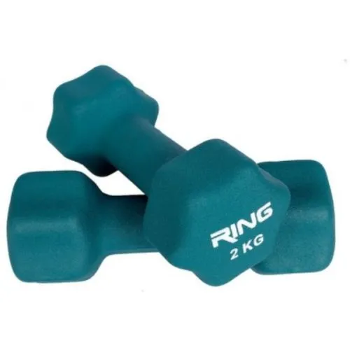 Ring bučice set 2x2kg neopren RX DB 2133-2
