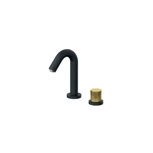 Rosan S2 Black-Gold baterija podgradna za lavabo jednoručna