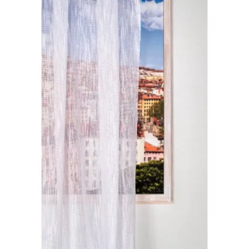 Rovitex Loop bela zavesa 140x180 cm