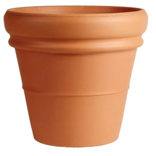 SAKSIJA 35 CM DOPPIO BORDO TERRACOTTA