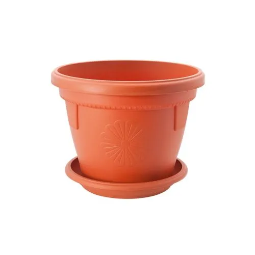 Saksija Gerber sa podmetačem fi 36 cm terakot