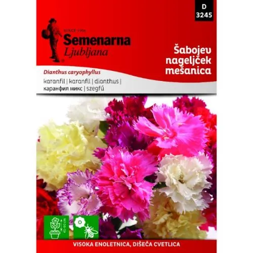 Seme karanfil šabo mix Semenarna