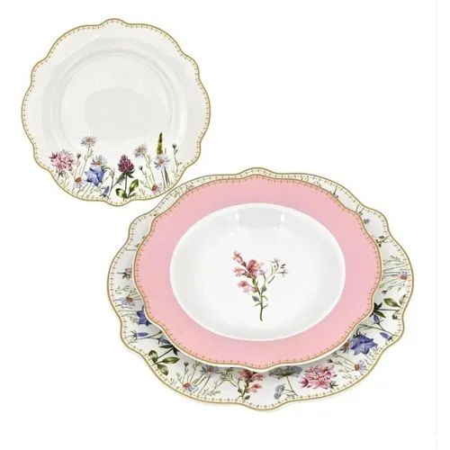 Servis za ručavanje porcelan 18/1 Cvetni