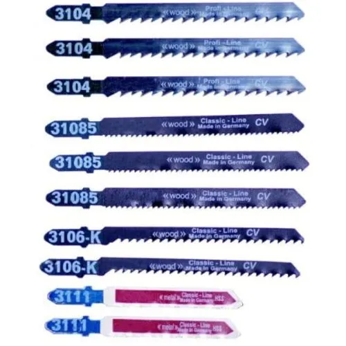 Set ubodnih testera za drvo 10kom Conmetall
