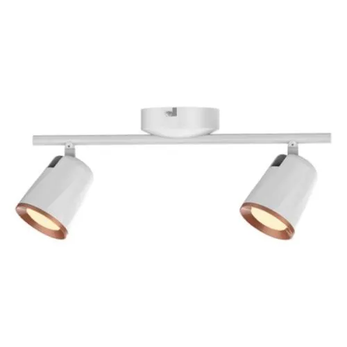 Solange spot LED 2x6W, bela