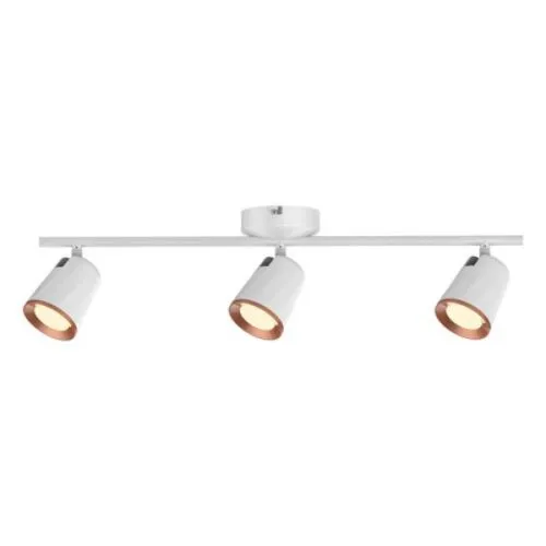 Solange spot LED 3x6W, bela