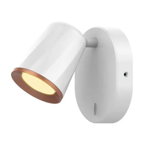 Solange zidni LED spot 1x6W, beli