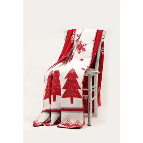 Stefan novogodišnje ćebe pahulje 150x200cm